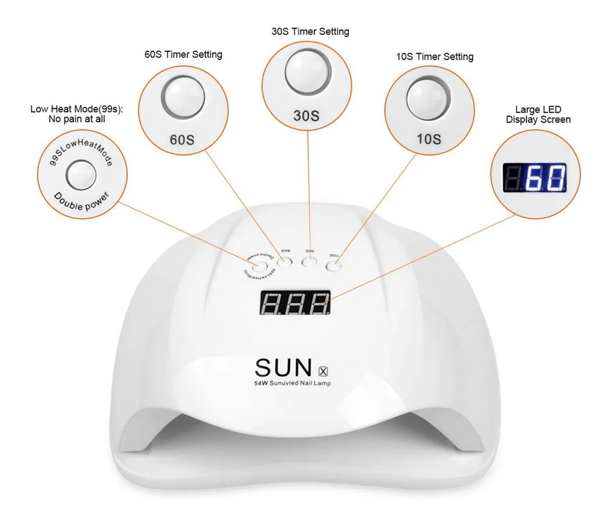 Cabina 80w Semipermanente Uv/led Sun X5 Plus
