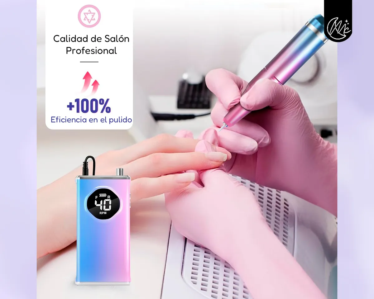 Torno Uñas Eloise Manicura Pedicura Profesional 40000rpm