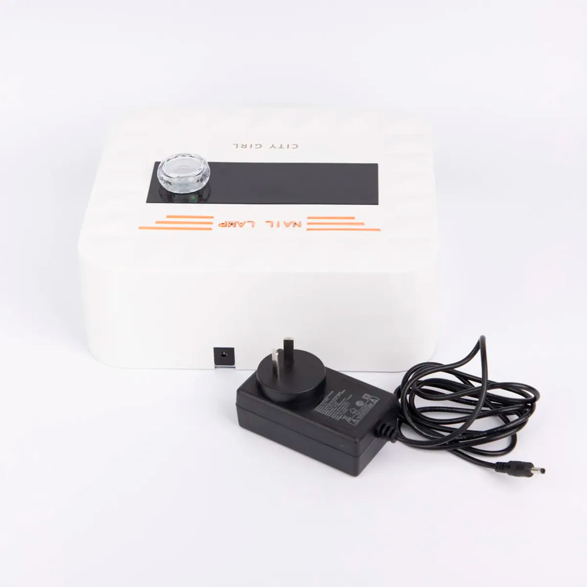 Cabina Uñas Lámpara Uv Led Inalámbrica 120 Watts City Girl Blanco