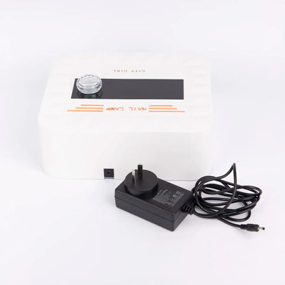 Cabina Uñas Lámpara Uv Led Inalámbrica 120 Watts City Girl Blanco