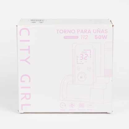 TORNO PARA UÑAS 50W CITY GIRL