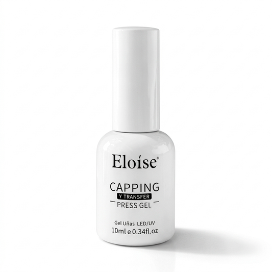 Esmalte Semipermanente Eloise 10ml Capping Transfer Y Press Gel 3 En 1