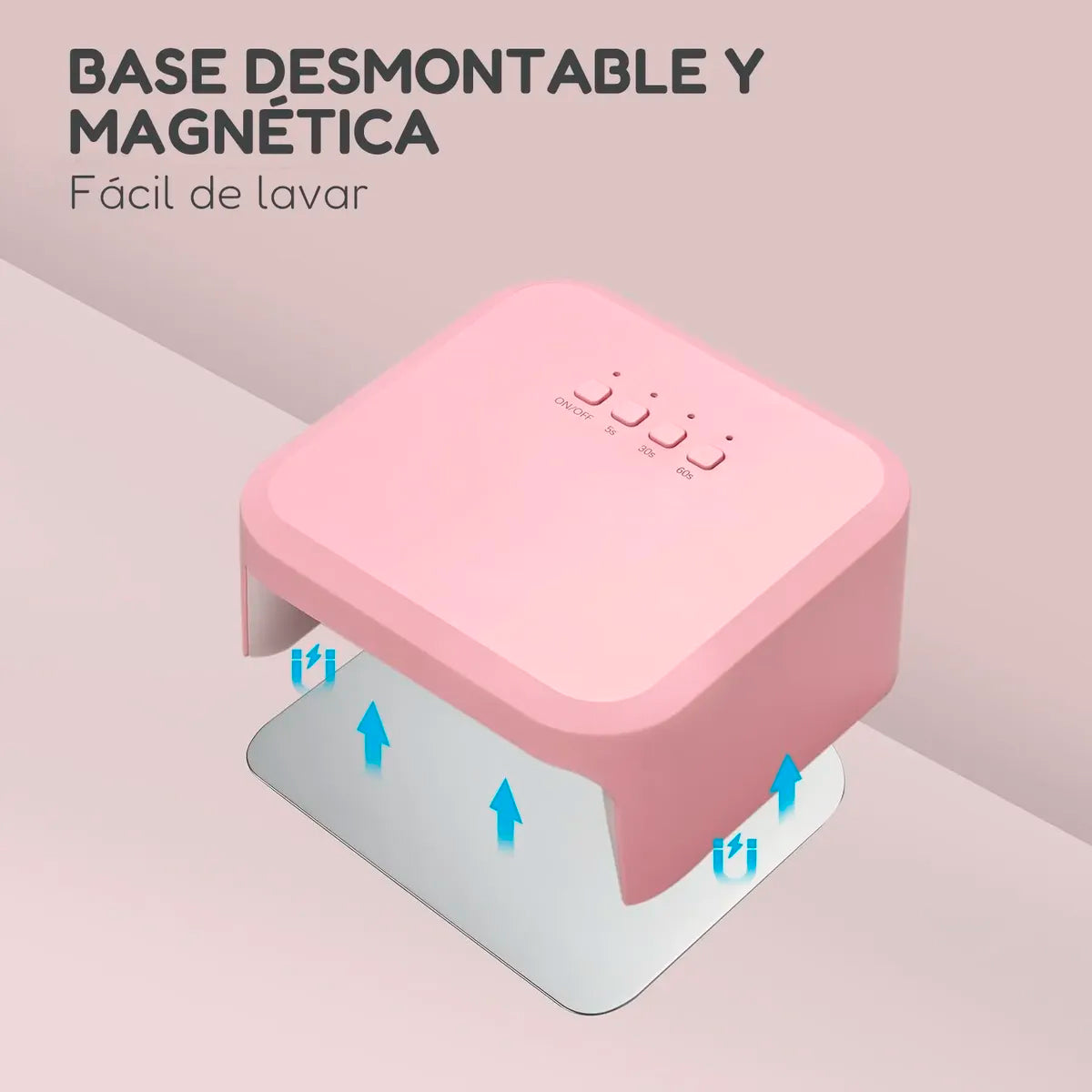 Cabina Lámpara Uv Led 48w City Girl Uñas Gelificadas