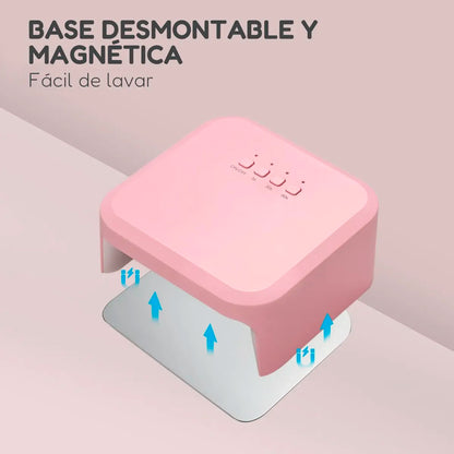 Cabina Lámpara Uv Led 48w City Girl Uñas Gelificadas
