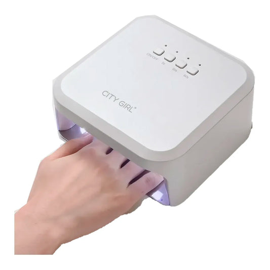 Cabina Lámpara Uv Led 48w City Girl Uñas Gelificadas