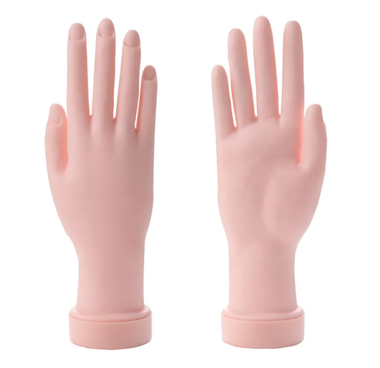 Mano De Practica Para Manicuria Uñas Esculpidas