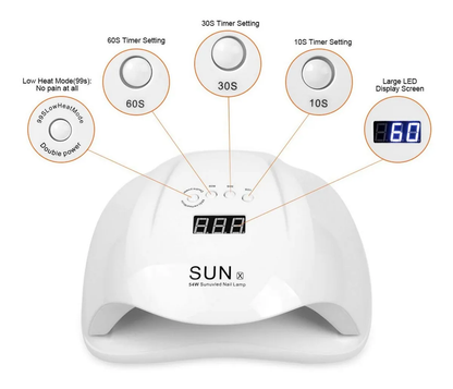 Cabina 80w Semipermanente Uv/led Sun X5 Plus