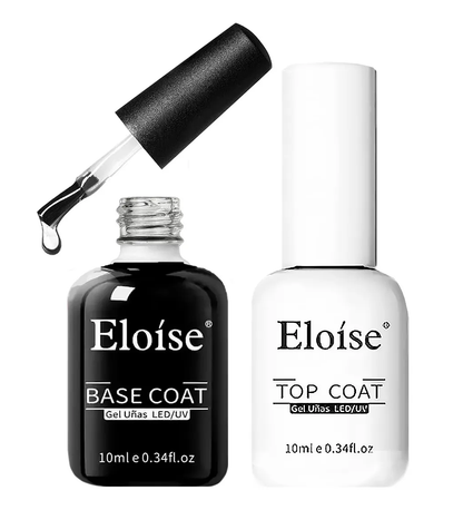 Esmaltes Semipermanentes Eloise Base Y Top Coat 10ml