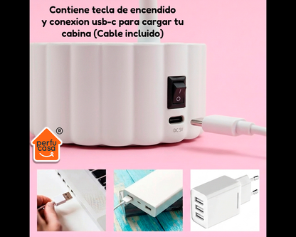 Cabina City Girl Uv Led Inalambrica Soft Gel 6w Flexible