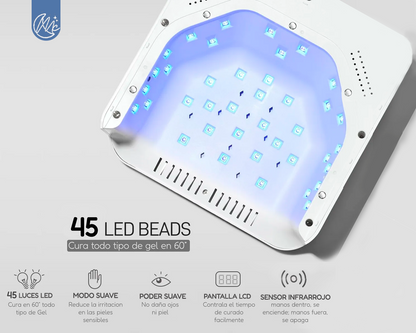Cabina Uñas Gel H10 Pro Lámpara Horno Uv Led 72w Profesional