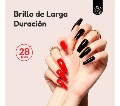 Kit Inicial X16u Cabina Led Uv 48w Gel Uñas Semipermanentes
