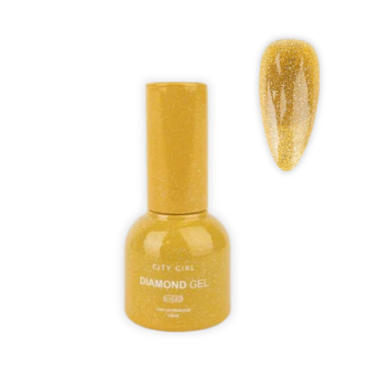 Esmalte UV/LED Diamond Gel City Girl -10 Ml Semipermanente