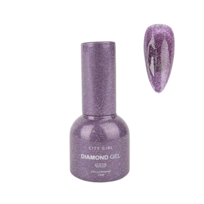 Esmalte UV/LED Diamond Gel City Girl -10 Ml Semipermanente