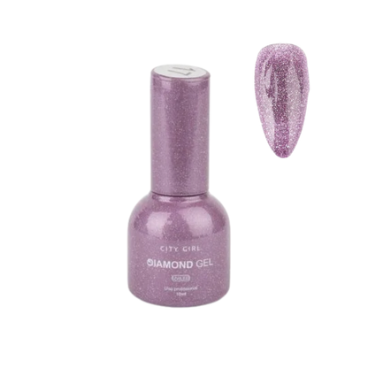 Esmalte UV/LED Diamond Gel City Girl -10 Ml Semipermanente