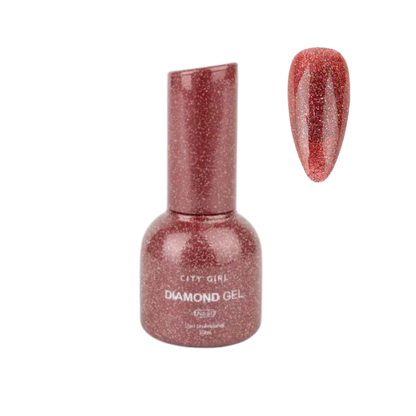 Esmalte UV/LED Diamond Gel City Girl -10 Ml Semipermanente