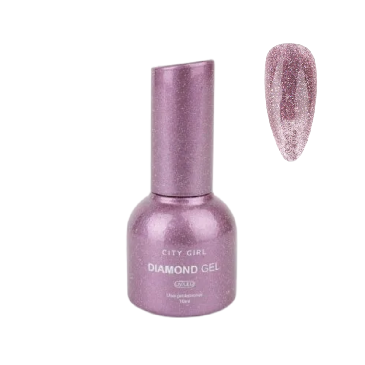 Esmalte UV/LED Diamond Gel City Girl -10 Ml Semipermanente