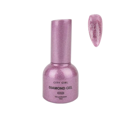 Esmalte UV/LED Diamond Gel City Girl -10 Ml Semipermanente