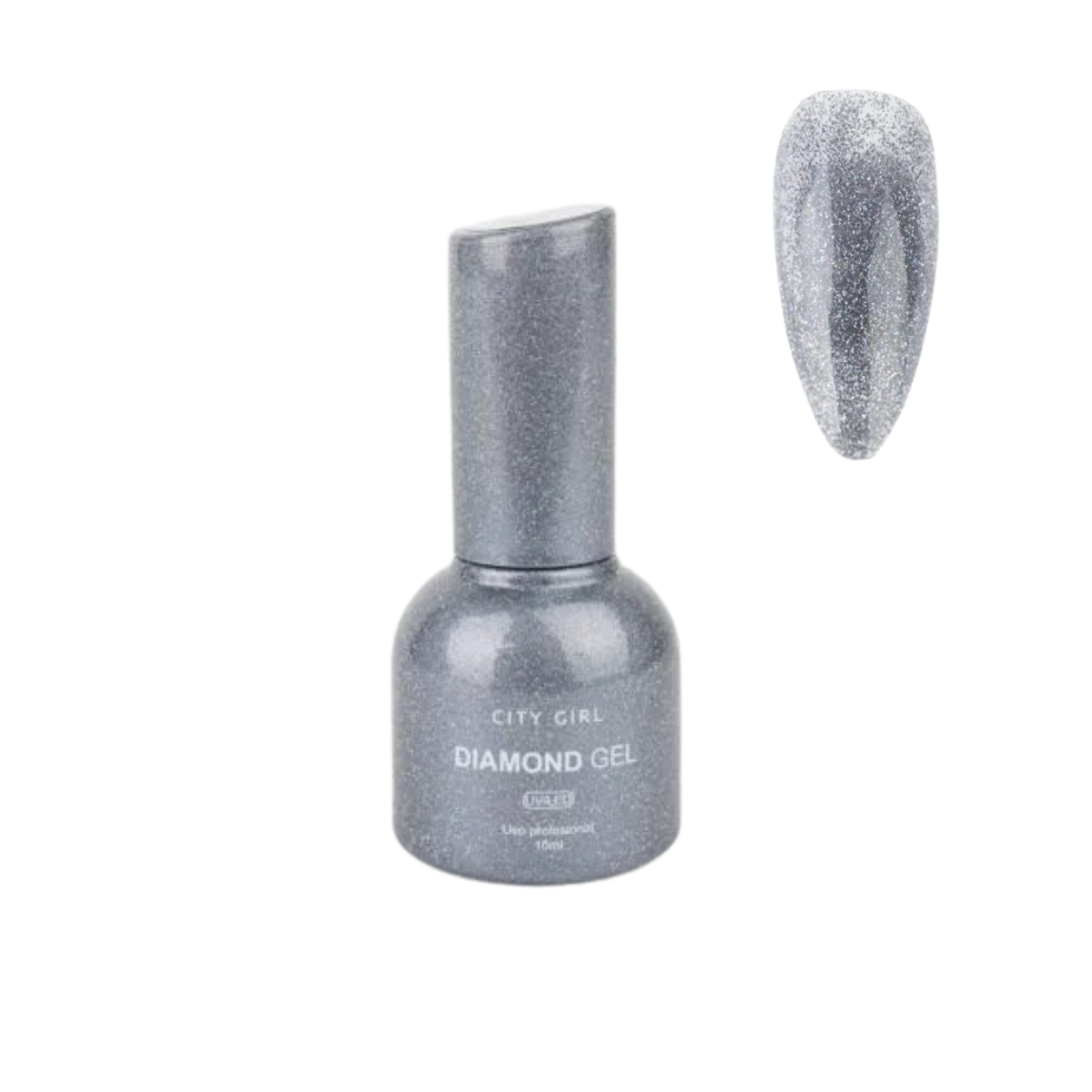 Esmalte UV/LED Diamond Gel City Girl -10 Ml Semipermanente