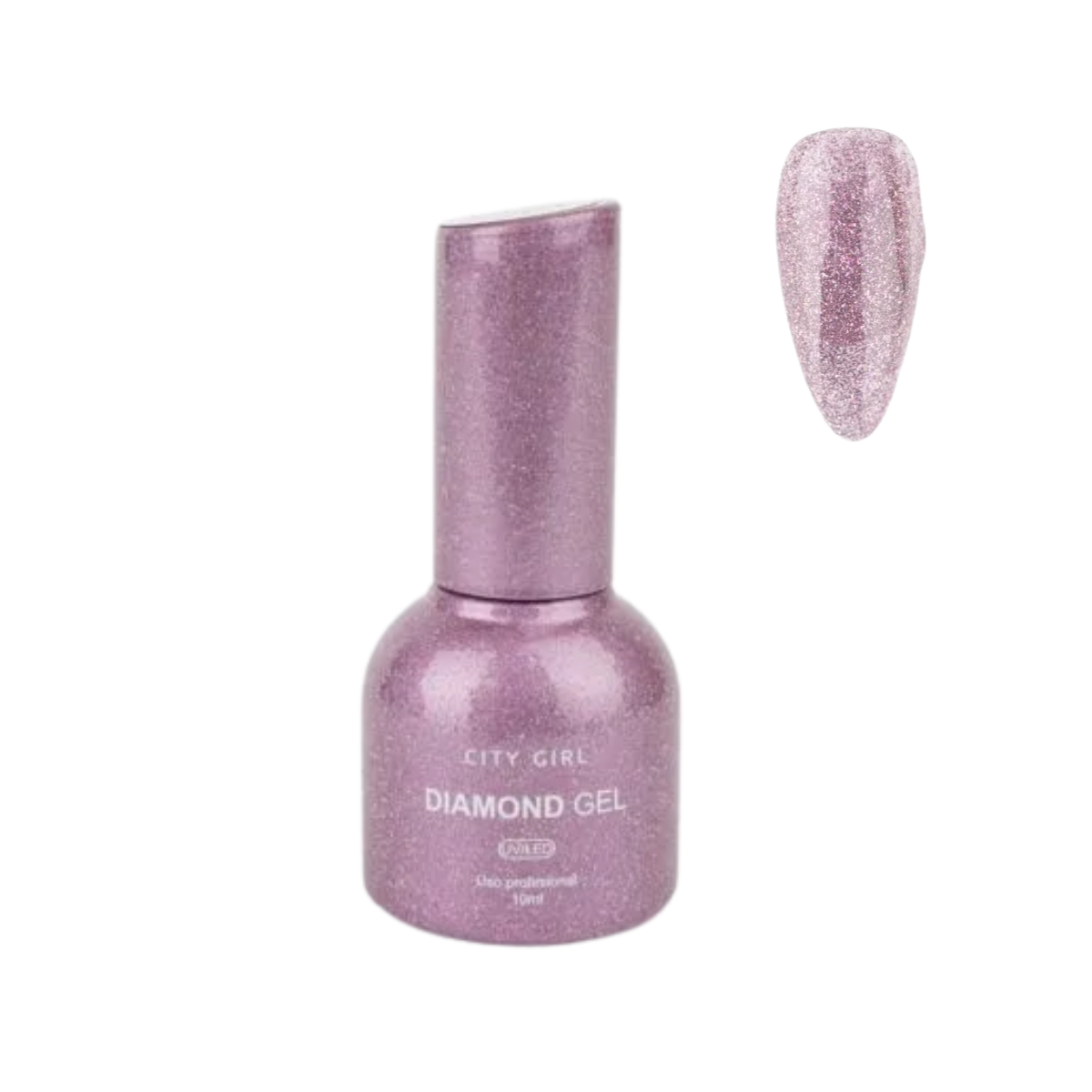 Esmalte UV/LED Diamond Gel City Girl -10 Ml Semipermanente