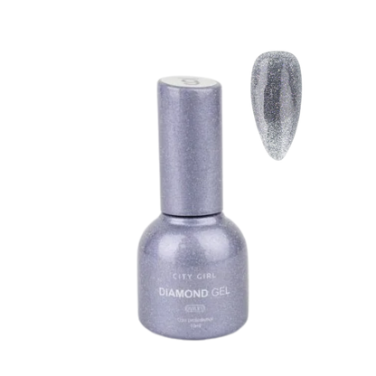 Esmalte UV/LED Diamond Gel City Girl -10 Ml Semipermanente