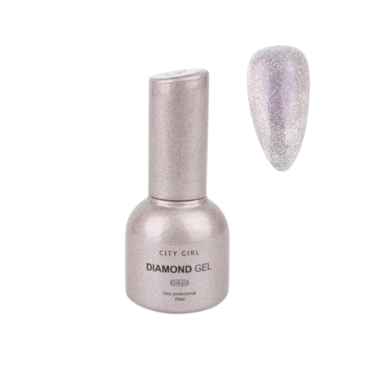 Esmalte UV/LED Diamond Gel City Girl -10 Ml Semipermanente
