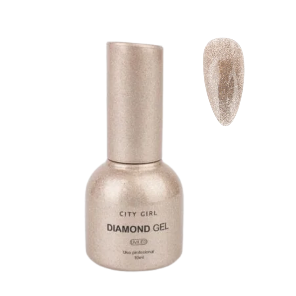 Esmalte UV/LED Diamond Gel City Girl -10 Ml Semipermanente