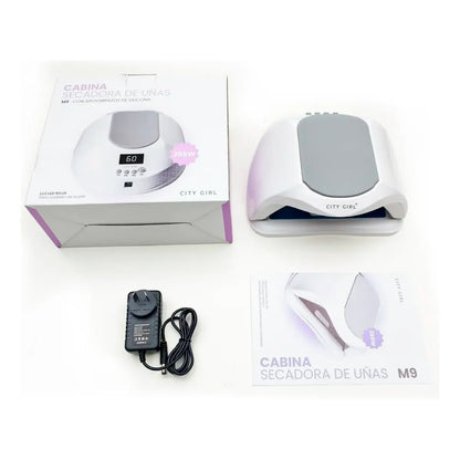 Cabina Uv Led Lámpara 288w City Girl Manicura Semipermanente