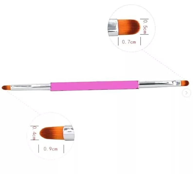 Pincel Acrílico Doble Punta