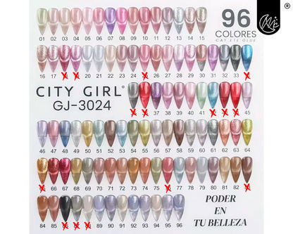 Esmaltes Uñas Gelificadas Efecto Cat Eye Ojo Gato Espejo X6