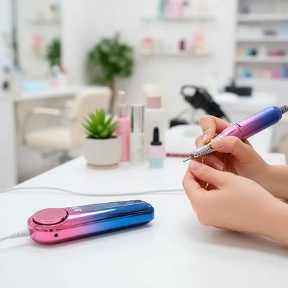 Torno Manicura Uñas City Girl 25w Inalámbrico Profesional