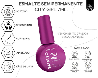 Kit Esmaltes Semipermanentes Cabina Sun Mini Accesorios