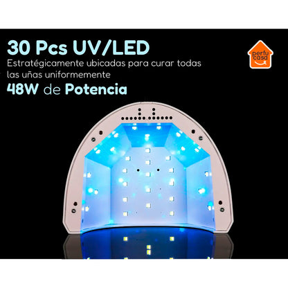 Cabina Lámpara Uv Led Uñas Profesional SUNone Eloise 48w