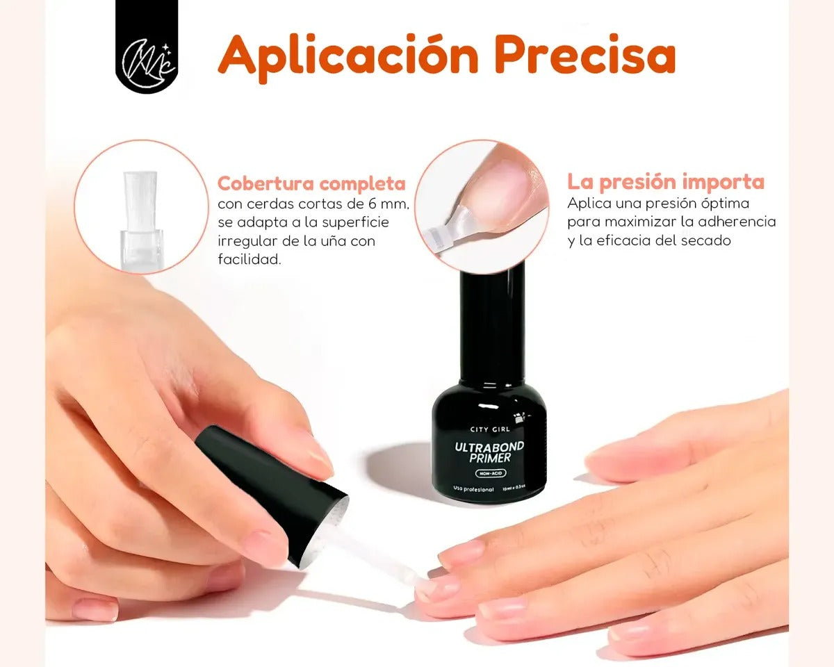 Kit Uñas Semipermanente Completo Esmaltado Uv Set Polygel
