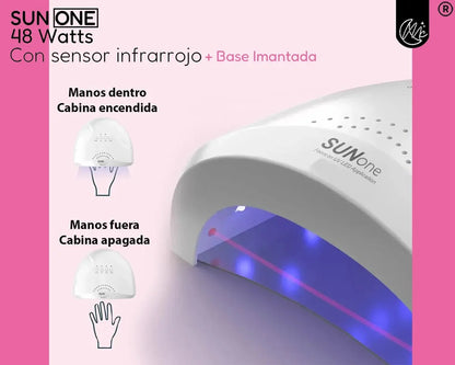 Kit Uñas Manicura Semipermanente X60 Torno Cabina Completo