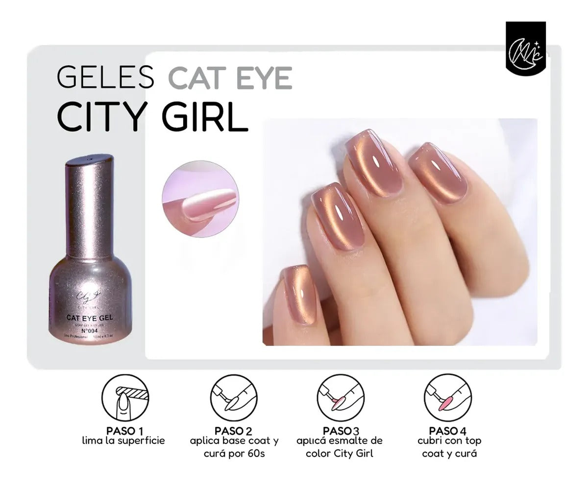 Kit Uñas Esmaltadas Semipermanente Set Completo Polygel Uv