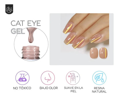 Kit Uñas Esmaltadas Semipermanente Set Completo Polygel Uv