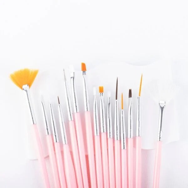 SET DE PINCELES 15PCS