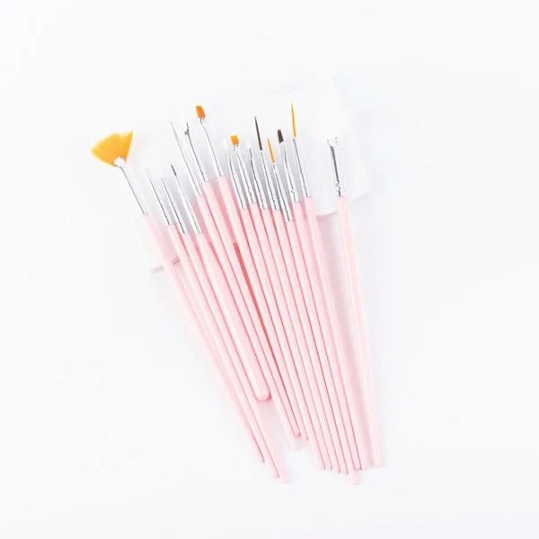 SET DE PINCELES 15PCS