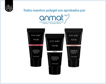 Kit Uñas Semipermanente X29u Cabina Tono Poligel Decoracion