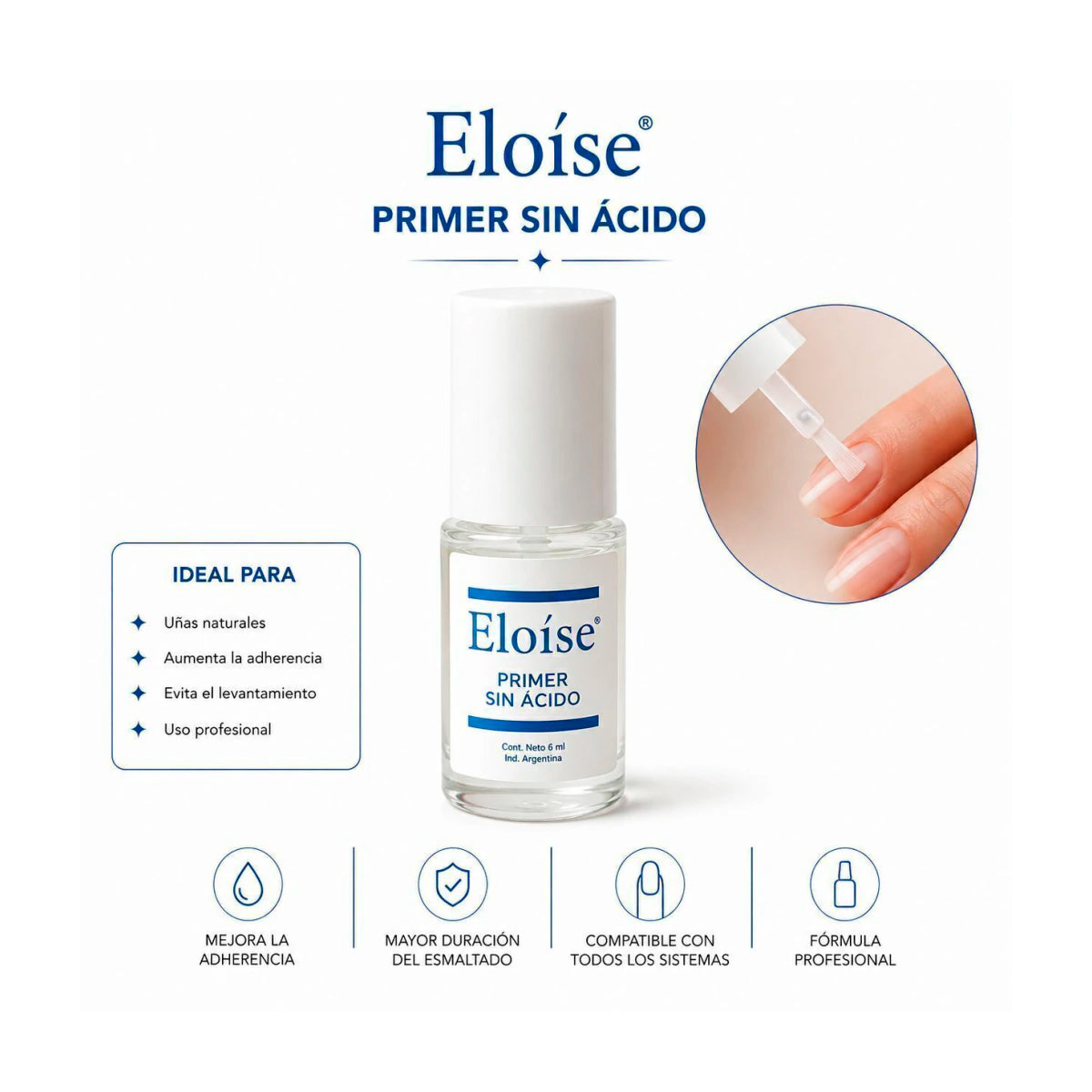 Primer sin acido 6ml ELOISE