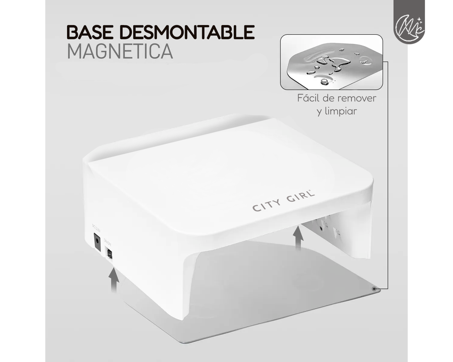 Cabina Uñas Gel H20 Lámpara Horno Uv Led 96w Profesional