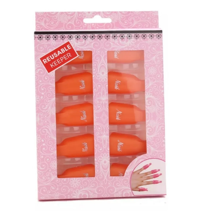 Capuchon Removedor Extracción Uñas Esculpidas Gel Acrílico