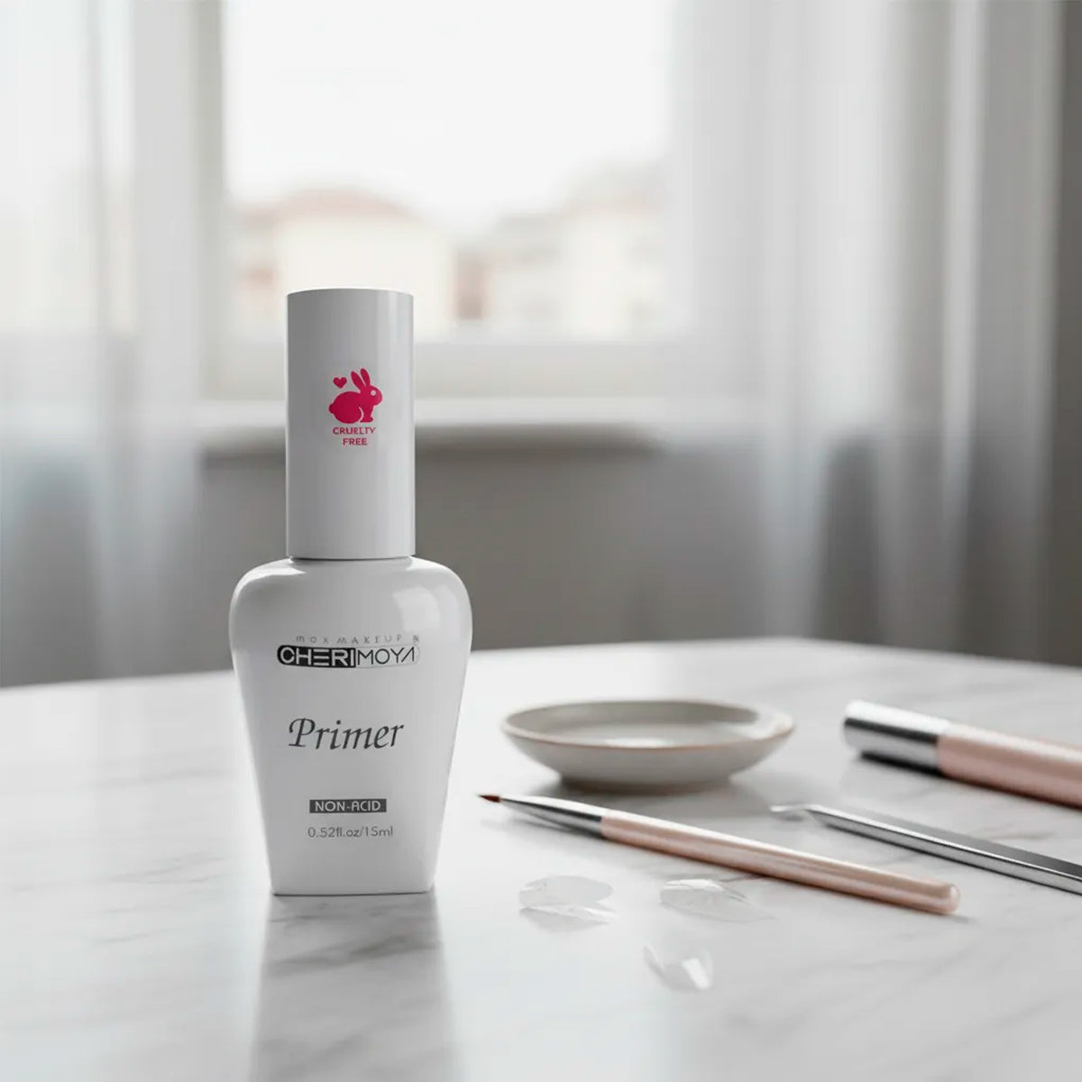 Primer Sin Acido Cherimoya No Acido Uñas Esculpidas Gel 15ml