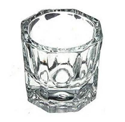 Vaso Dappen De Vidrio / Uñas Esculpidas