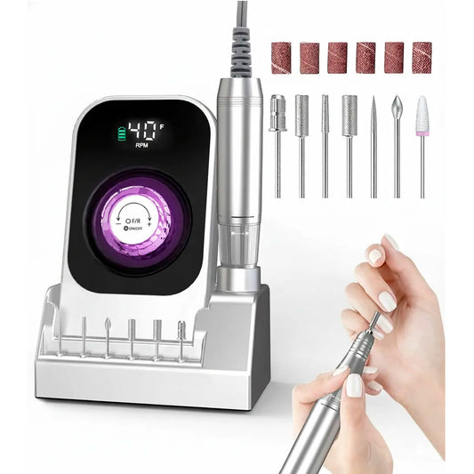 Torno City Girl Inalámbrico Dm-220 Para Manicura Y Pedicura