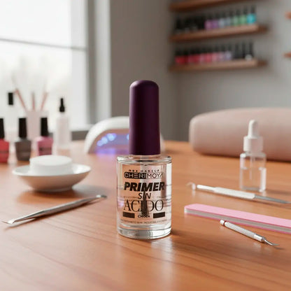 Primer Sin Acido Cherimoya 10ml Uñas Esculpidas Semipermanente