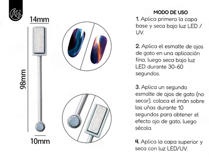 Kit X12 Esmalte Ojo De Gato City Girl 10ml Semipermanente Uv