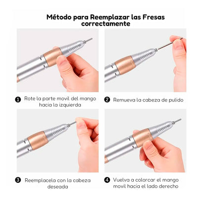 Torno De Uñas Drill Profesional 30.000 Rpm ELOISE GARANTIA