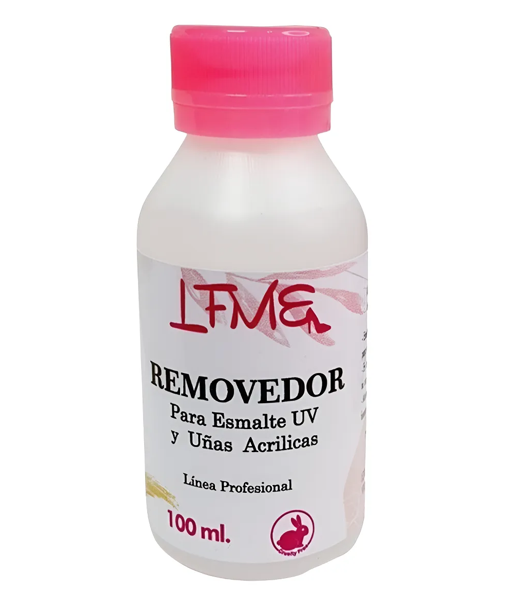 Removedor De Esmalte Semipermanente Lfme 100ml.