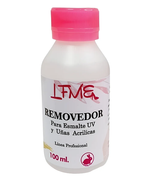 Removedor De Esmalte Semipermanente Lfme 100ml.